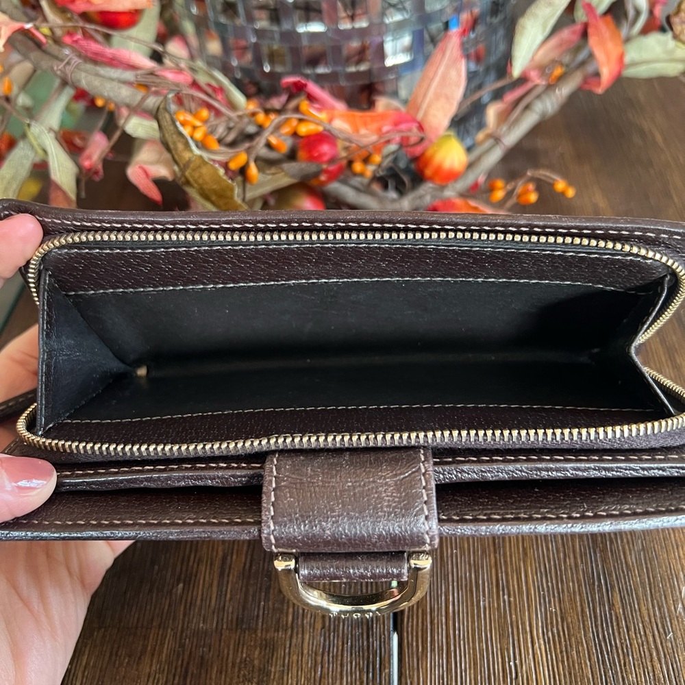 Gucci Abbey Long GG Canvas Beige Wallet - Picture 9 of 15